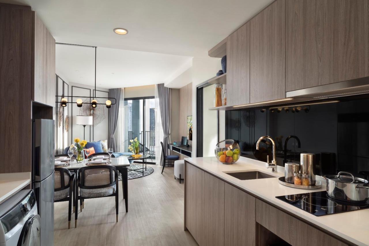 Somerset Pattaya Exterior foto The kitchen of a typical apartment