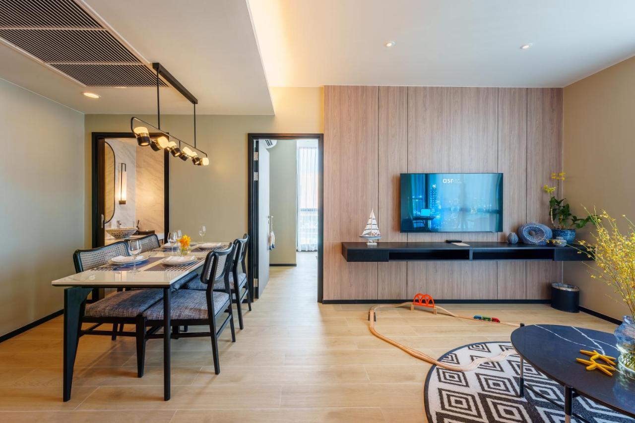 Somerset Pattaya Exterior foto A living room in a condominium